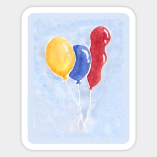 Happy Balloons Sticker